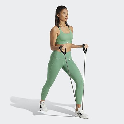 Women's adidas Optime Stash Pocket High-Waisted 7/8 Leggings