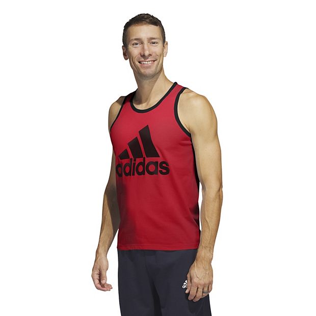 adidas Mens Badge of Sport Classic Tank Top : : Mode