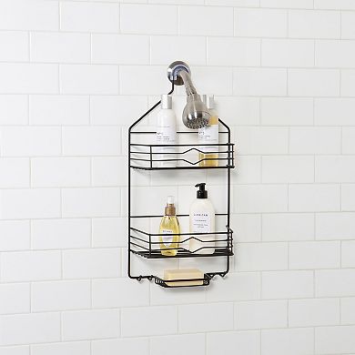 Bath Bliss 2 Tier Aztec Shower Caddy