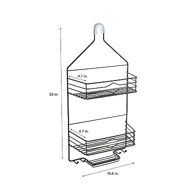 Bath Bliss 2 Tier Aztec Shower Caddy