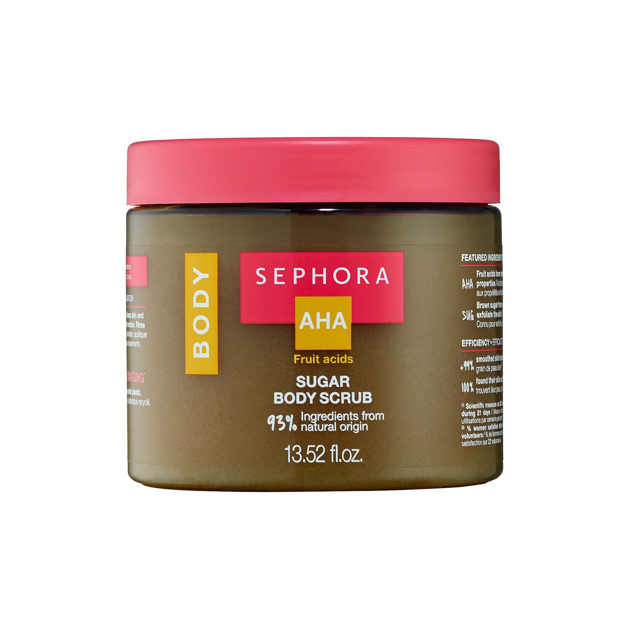 SEPHORA COLLECTION Sugar Body Scrub with AHA, Size: 13.5 FL Oz, None