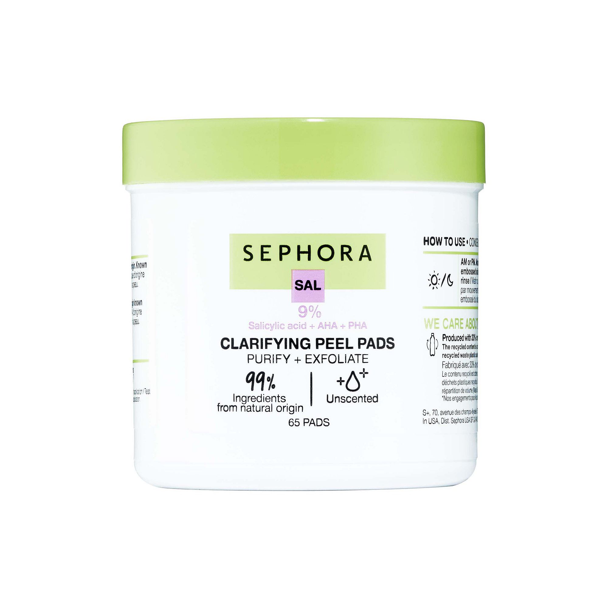 SEPHORA COLLECTION Clarifying Peel Pads with Salicylic Acid, None