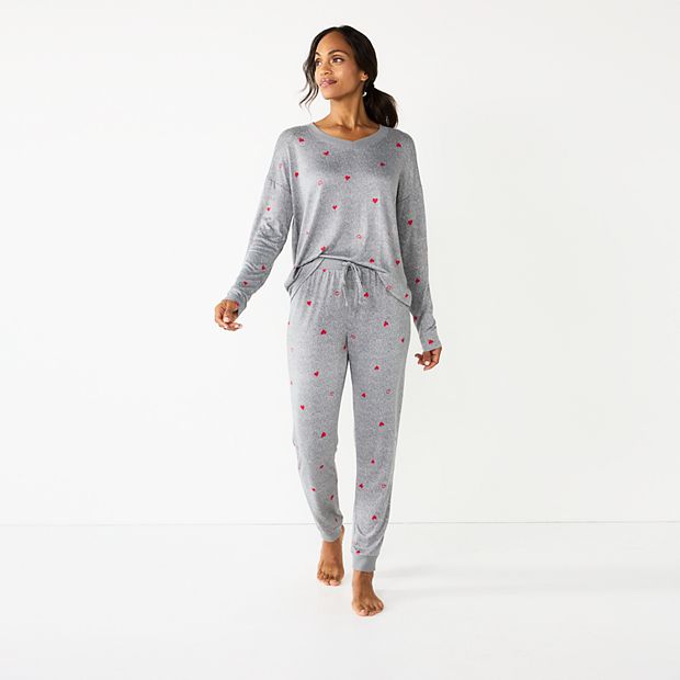 Kohl's women's pajama discount tops