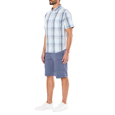 Men's Smith's Workwear Button-Down Plaid Shirt