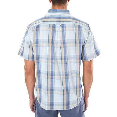 Men's Smith's Workwear Button-Down Plaid Shirt