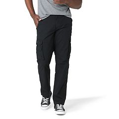 Men's Black Cargo Pants, Earlham Range