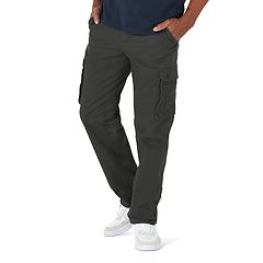 Mens Grey Relaxed Pants - Bottoms, Clothing