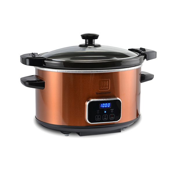 Toastmaster 4-qt. Programmable Slow Cooker - Copper (4 QT)