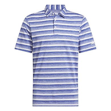 Men's adidas Two Color Stripe Golf Polo