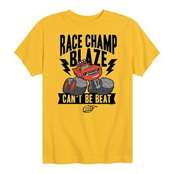 Boys 8-20 Blaze Nickelodeon Race Champ Tee