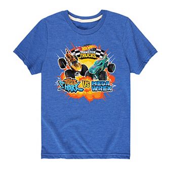 Boys 8-20 Hot Wheels Tiger VS Wrex Tee