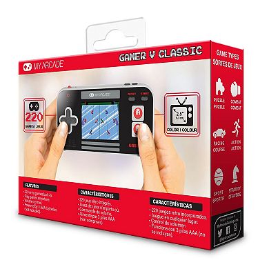 My Arcade Gamer V Classic Handheld Gaming System