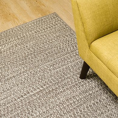 Colonial Mills Natural Woven Square Tweed Rug