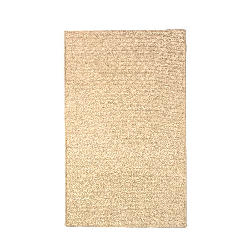 Colonial Mills Natural Woven Tweed Rug, Beig/Green, 12X15 Ft