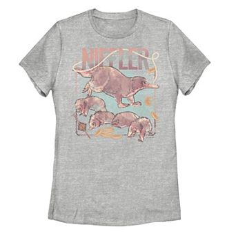 Juniors' Fantastic Beasts: The Crimes Of Grindelwald "Niffler" Graphic Tee