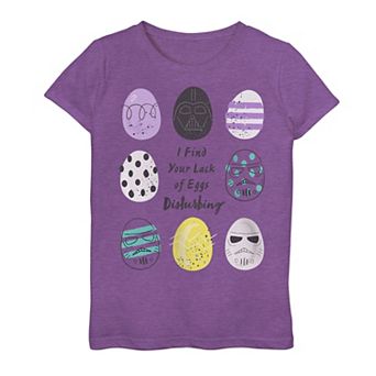 Girls 7-16 Star Wars I Find Your Lack Of Eggs Disturbing Graphic Tee