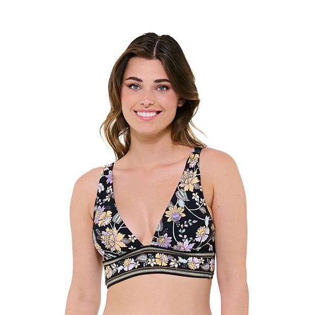 Women's Freshwater Triangle Banded Bikini Top