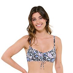 Women's Freshwater Print Longline Bikini Top