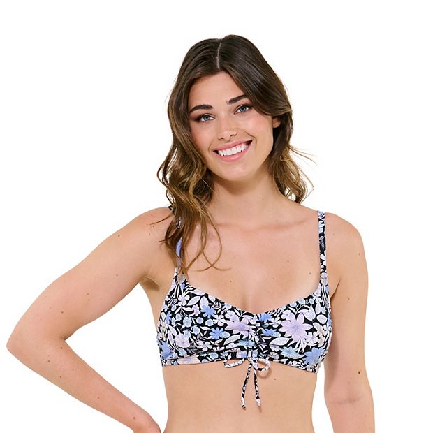 Women's Freshwater Drawstring Bandeau Bikini Top
