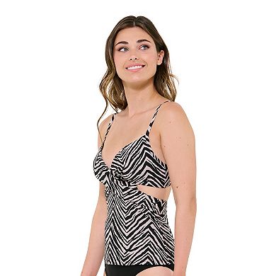 Women's Freshwater Side Cutout Tankini Top