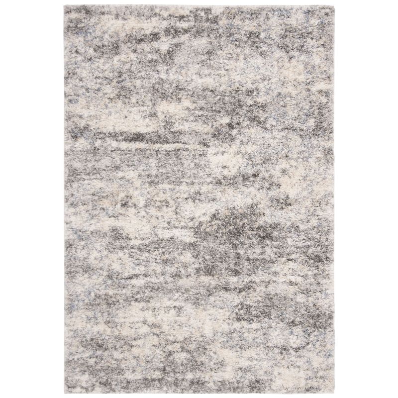 Safavieh Berber Shag Linda Rug, Grey, 12Ft Sq