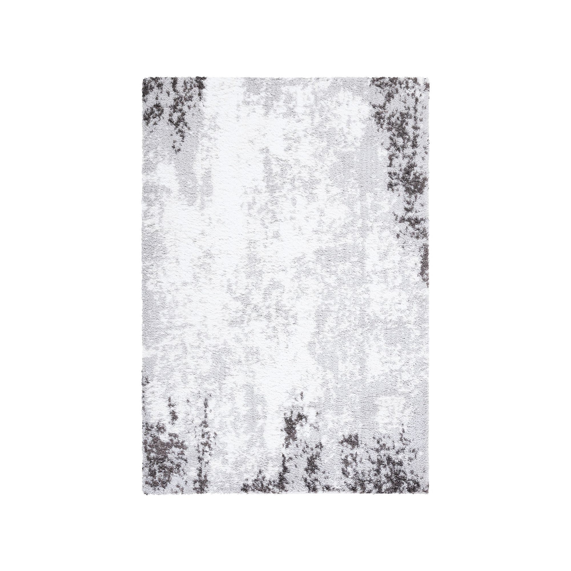 Safavieh Berber Shag Sylas Rug, Light Gray Dark Gray