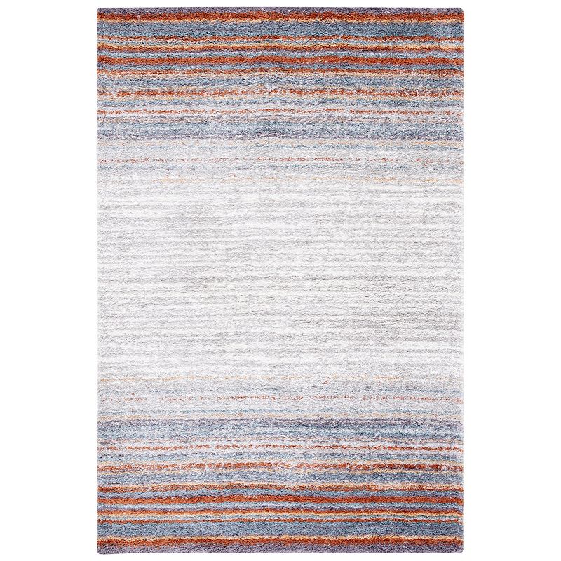 29329877 Safavieh Berber Shag Yolanda Rug, Blue, 5X8 Ft sku 29329877