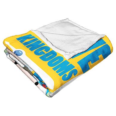 Adventure Time Adventurous Kingdoms Silk Touch Throw Blanket