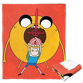 Adventure Time Adventurous Kingdoms Silk Touch Throw Blanket