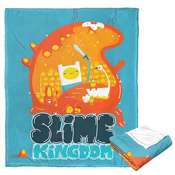 Adventure Time Adventurous Kingdoms Silk Touch Throw Blanket