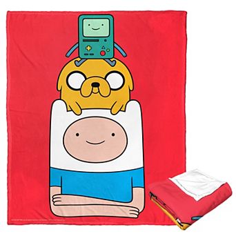 Adventure Time Adventurous Kingdoms Silk Touch Throw Blanket