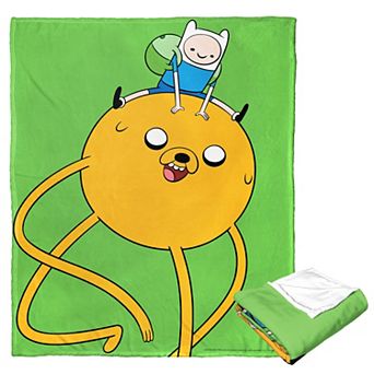 Adventure Time Adventurous Kingdoms Silk Touch Throw Blanket