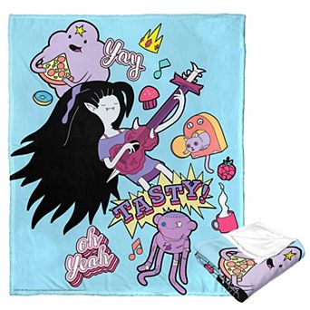Adventure Time Adventurous Kingdoms Silk Touch Throw Blanket