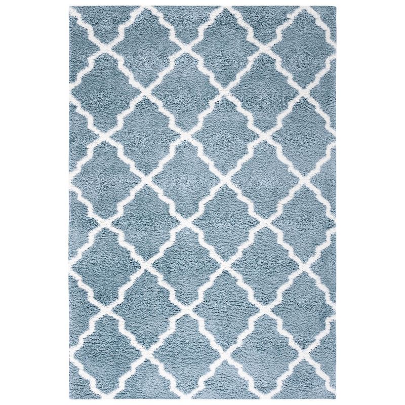 Safavieh Berber Shag Rose Rug, Blue, 8X10 Ft