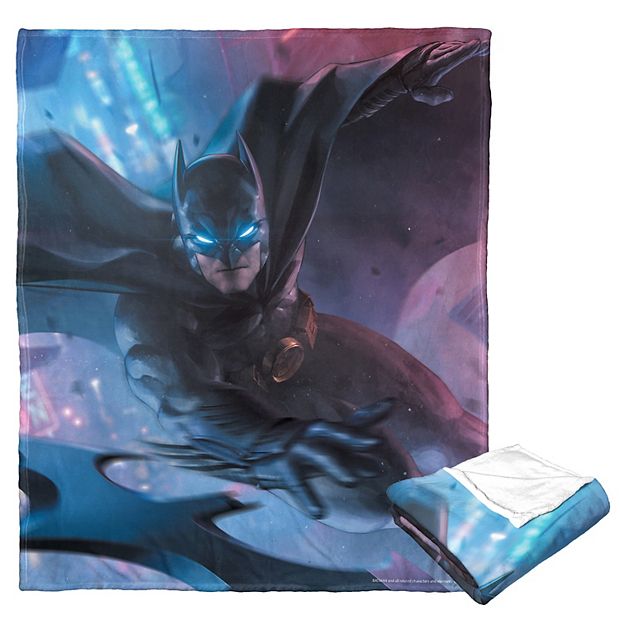 Batman Adult Comfy Silk Touch Throw Blanket