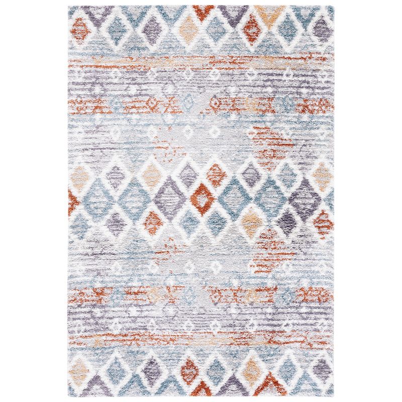 Safavieh Berber Shag Zarleen Rug, Blue, 5X8 Ft