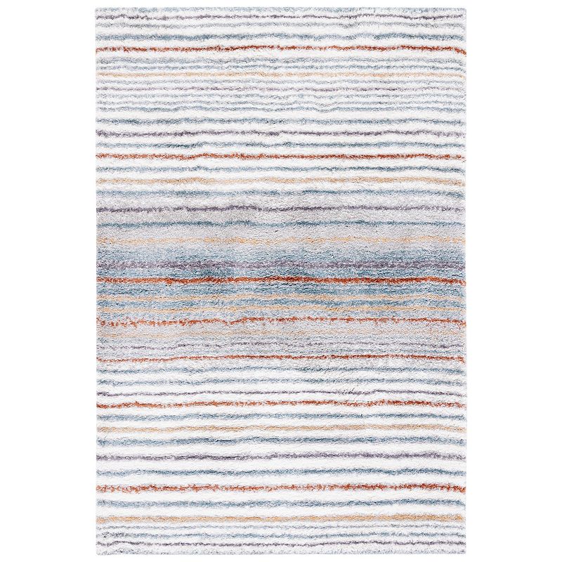 Safavieh Berber Shag Grimes Rug, Blue, 8X10 Ft
