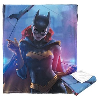 Batman Batgirl Cover Silk Touch Throw Blanket