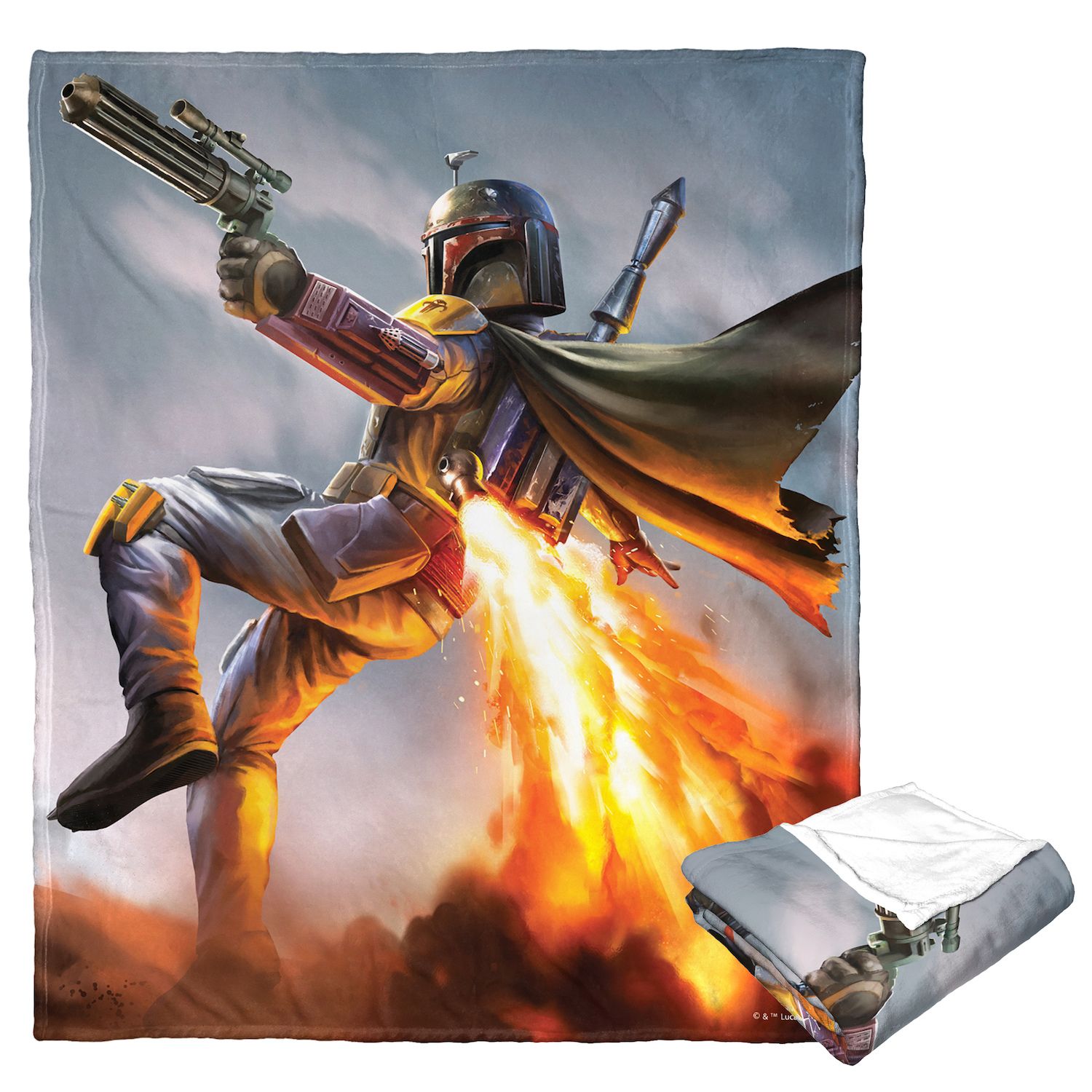 Mandalorian best sale blanket kohls