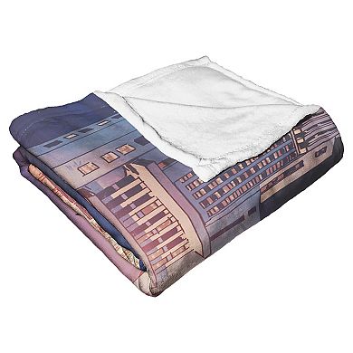 Batman Knight Watch Silk Touch Throw Blanket