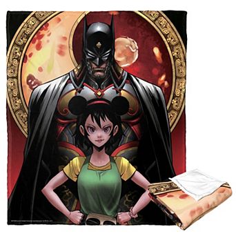 Batman Lone Bat & Cub Silk Touch Throw Blanket