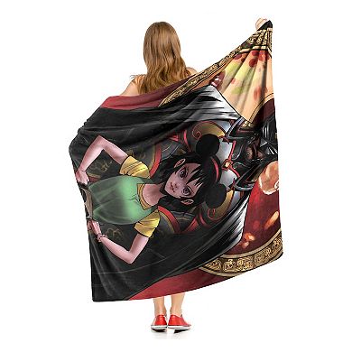 Batman Lone Bat And Cub Silk Touch Throw Blanket