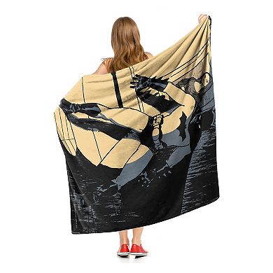 Batman Spotlight Silk Touch Throw Blanket