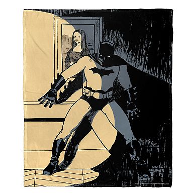 Batman Spotlight Silk Touch Throw Blanket