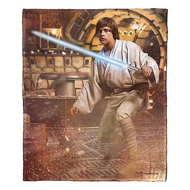 Disney's Star Wars Jedi Master Silk Touch Throw Blanket