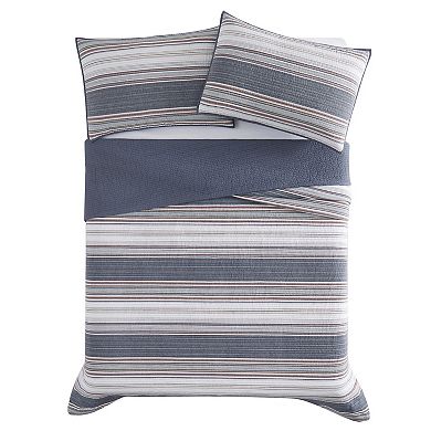 Brooklyn Loom Hudson Stripe Yarn Dye Quilt Set with Shams