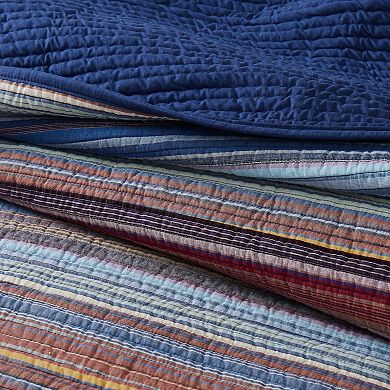 Brooklyn Loom Met Stripe Yarn Dye Quilt Set with Shams