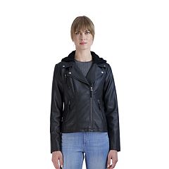 Sebby faux leather moto on sale jacket