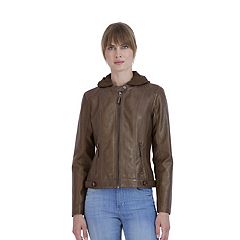 Kohls ladies leather clearance jackets