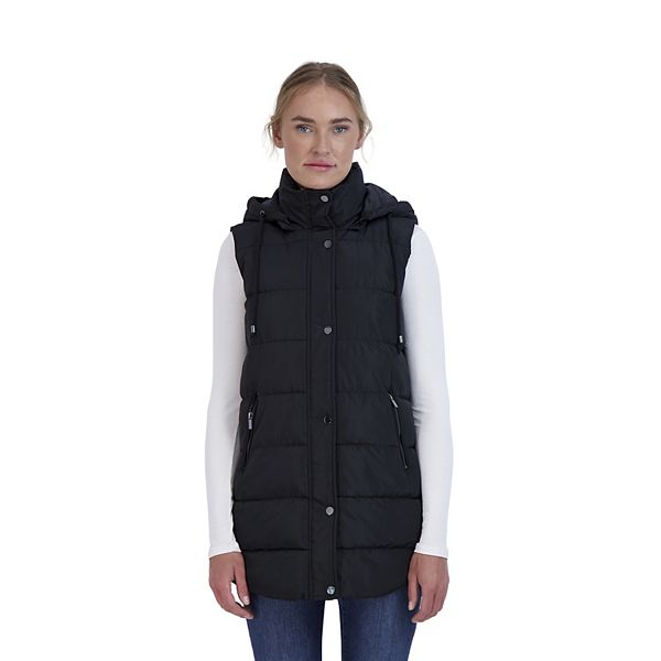 Women's Sebby Collection Long Puffer Vest